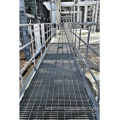 Jimu Hot DIP Galvanized Steel Grating Walkway with Painted/Galvanized Ball Joint Handrails